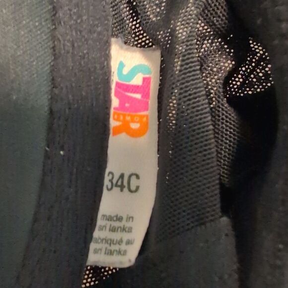 Spanx Star Power Bold Hollywood Black Tie Super Slimming Full Slip Size 34C - Picture 2 of 11